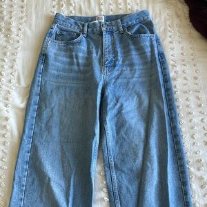 High-rise baggy jeans from urban outfitters